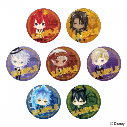 グッズ バッチ ディズニー ツイステッドワンダーランド トレーディング缶バッジ アニメイト