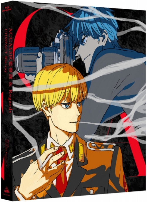 ACCA13区監察課×BADONカフェ 缶バッジ 明るく ジーン