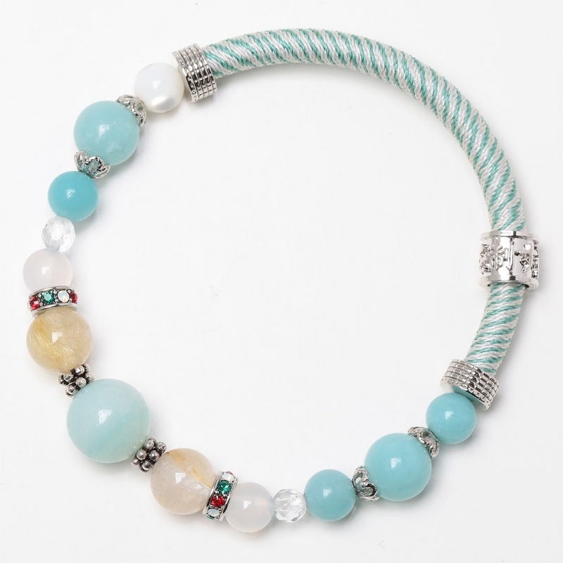 【グッズ-腕輪】ハイキュー!! ワインドコードブレスレット 青葉城西高校