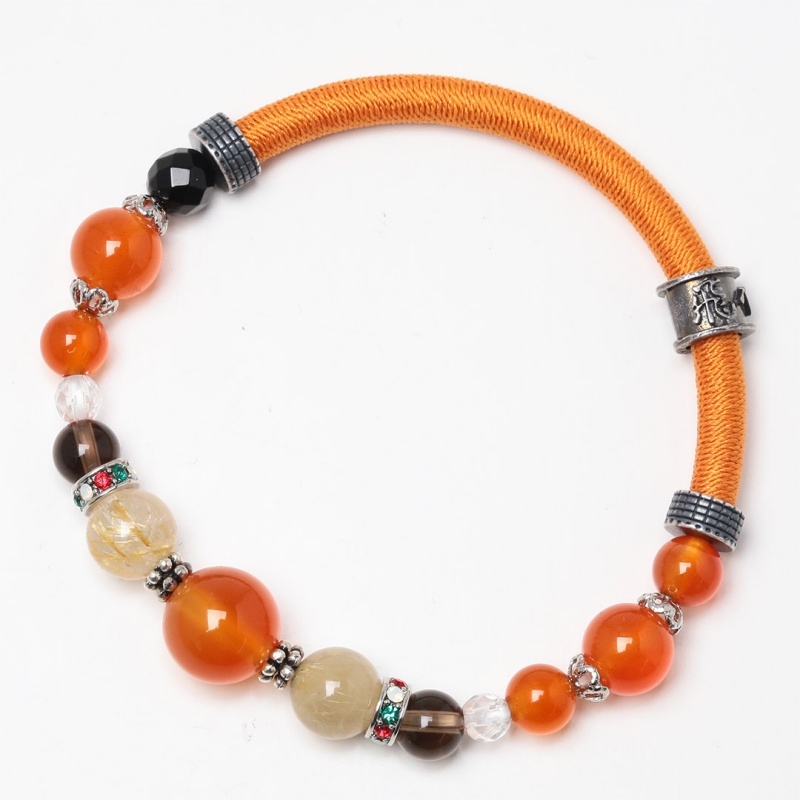 【グッズ-腕輪】ハイキュー!! ワインドコードブレスレット 烏野高校