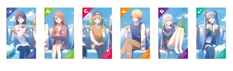 【ビジュアルファンブック】プロジェクトセカイ カラフルステージ! feat. 初音ミク 公式ビジュアルファンブック Vol.4 アニメイトセット【マグネットシート6種セット付き】