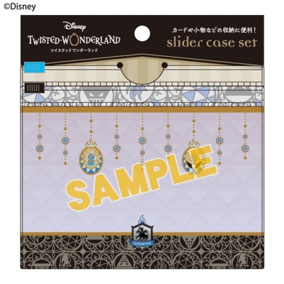 【グッズ-ポーチ】ディズニー ツイステッドワンダーランド スライダーケースセット イグニハイド