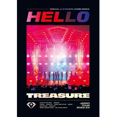 【DVD】TREASURE/TREASURE JAPAN TOUR 2022-23 ~HELLO~ SPECIAL in KYOCERA DOME OSAKA 通常版