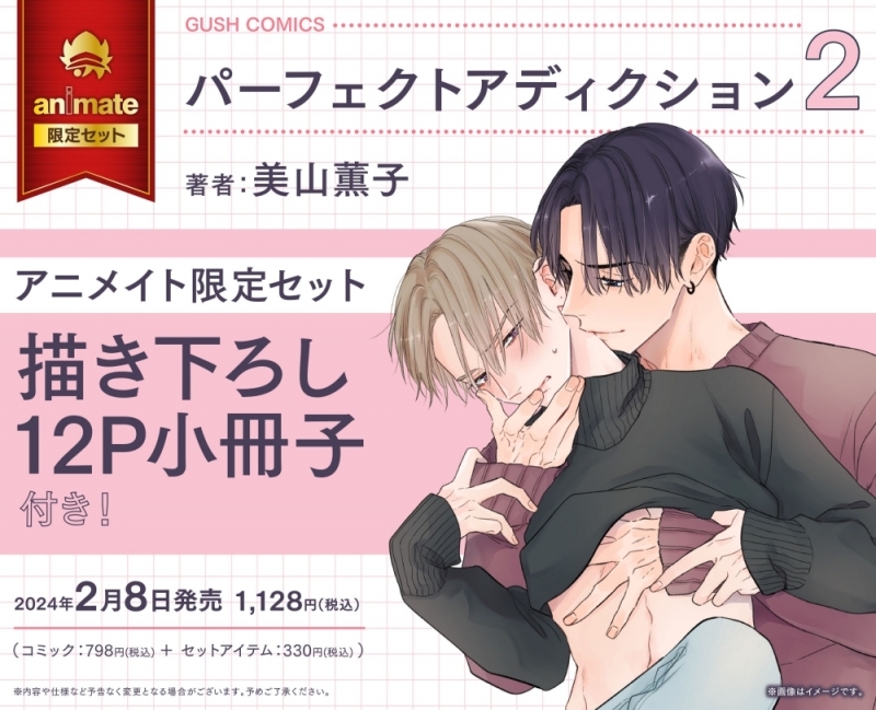 【コミック】パーフェクトアディクション(2) アニメイト限定セット【描き下ろし12P小冊子付き】