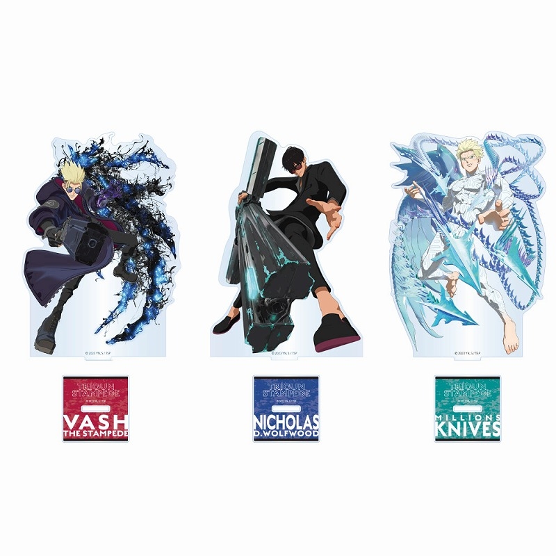 グッズ-スタンドポップ】TRIGUN STAMPEDE アクリルスタンド 放送1周年 