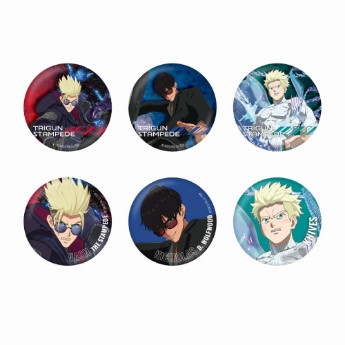 グッズ-バッチ】TRIGUN STAMPEDE トレーディング缶バッジ 放送1周年 