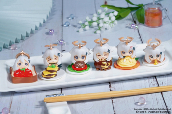 トレーディングフィギュア】原神 「非常食じゃないぞ!」パイモングルメ 
