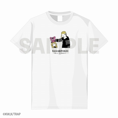 【グッズ-Tシャツ】東京リベンジャーズ Tシャツ 龍宮寺堅 WHT XLサイズ