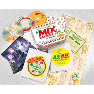 【アルバム】ゲーム A3! MANKAIカンパニーミックス公演アルバム MIX SEASONS LP SPECIAL EDITION