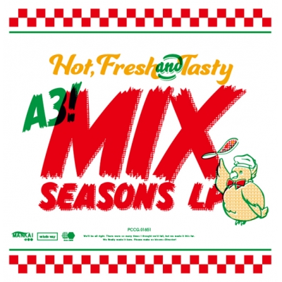 【アルバム】ゲーム A3! MANKAIカンパニーミックス公演アルバム MIX SEASONS LP 通常盤