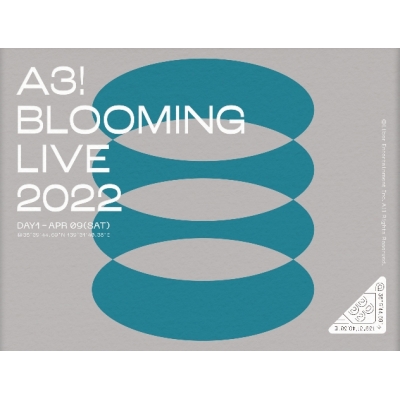 【Blu-ray】A3! BLOOMING LIVE 2022 DAY1