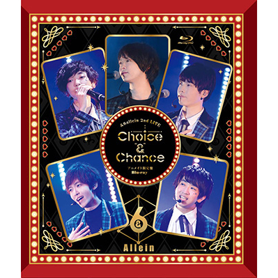 【Blu-ray】&6allein/2nd LIVE Choice“&”Chance アニメイト限定版