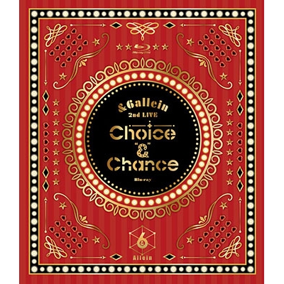 【Blu-ray】&6allein/2nd LIVE Choice“&”Chance 通常版