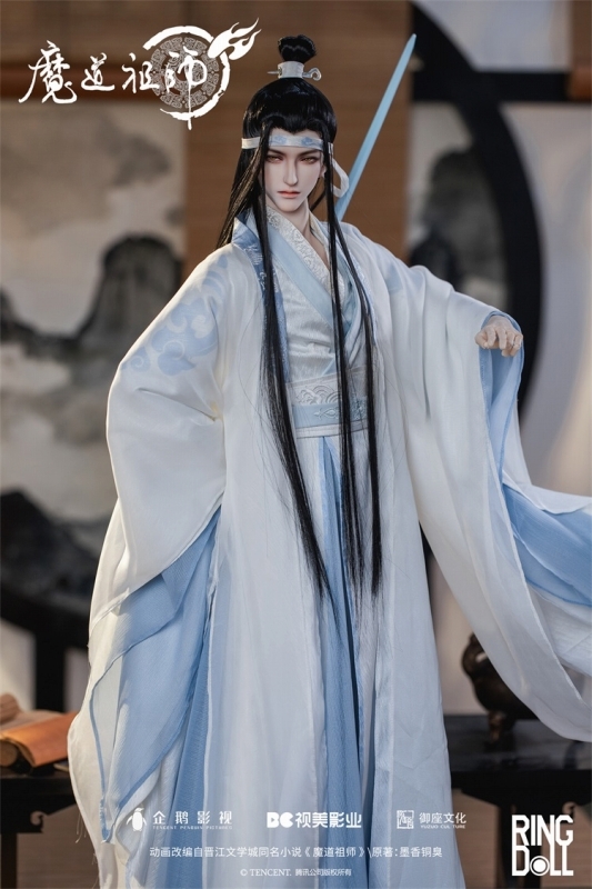 【アクションフィギュア】RingDoll 魔道祖師 藍忘機(ラン・ワンジー) Ver.2.0 BJD ボールジョイントドール【送料無料】