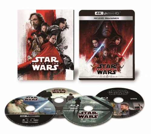 Blu-ray】スター・ウォーズ/最後のジェダイ 4K UHD MovieNEX 4K ULTRA 