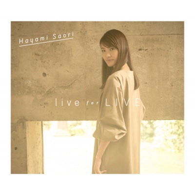 【アルバム】早見沙織/live for LIVE CD+Blu-ray盤