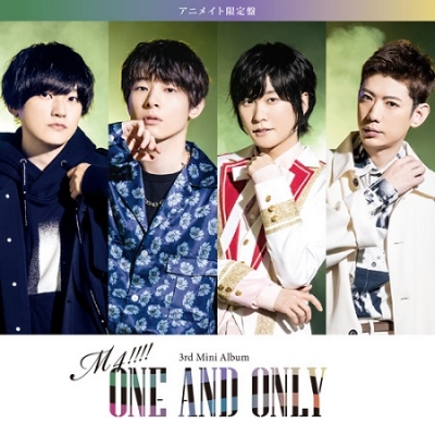 【アルバム】M4!!!! (濱野大輝・天﨑滉平・永塚拓馬・市川太一)/3rd Mini Album ONE AND ONLY アニメイト限定盤