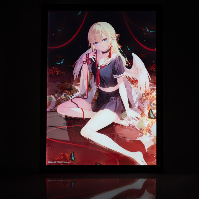 グッズ 文具 デスク用品 グッズ ボード 遠坂あさぎ 超高輝度 Ledイラストアートパネル 彼岸花 C100 アニメイト