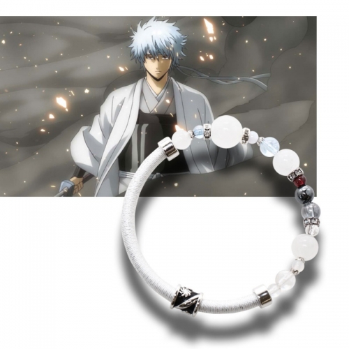 グッズ 腕輪 銀魂 ワインドコードブレスレット 坂田銀時 白夜叉ver アニメイト