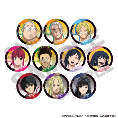 グッズ-バッチ】SAKAMOTO DAYS トレーディング缶バッジ | アニメイト