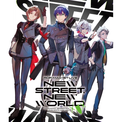 【Blu-ray】にじさんじ ROF-MAO/1st LIVE New street, New world(通常版)