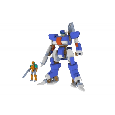 【プラモデル】5inch Mechanism ウルフファング空牙2001 TYPE01 蒼龍(SORYU) 1/35【再販】