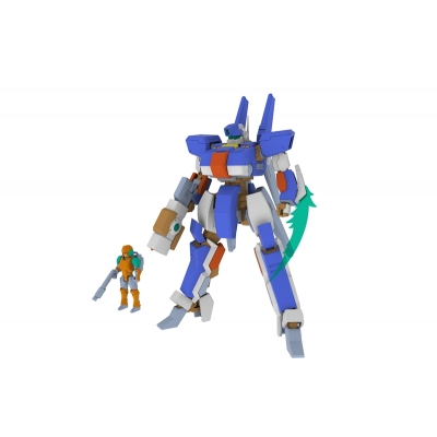 【プラモデル】5inch Mechanism ウルフファング空牙2001 TYPE02 天雷(TENRAI) 1/35【再販】