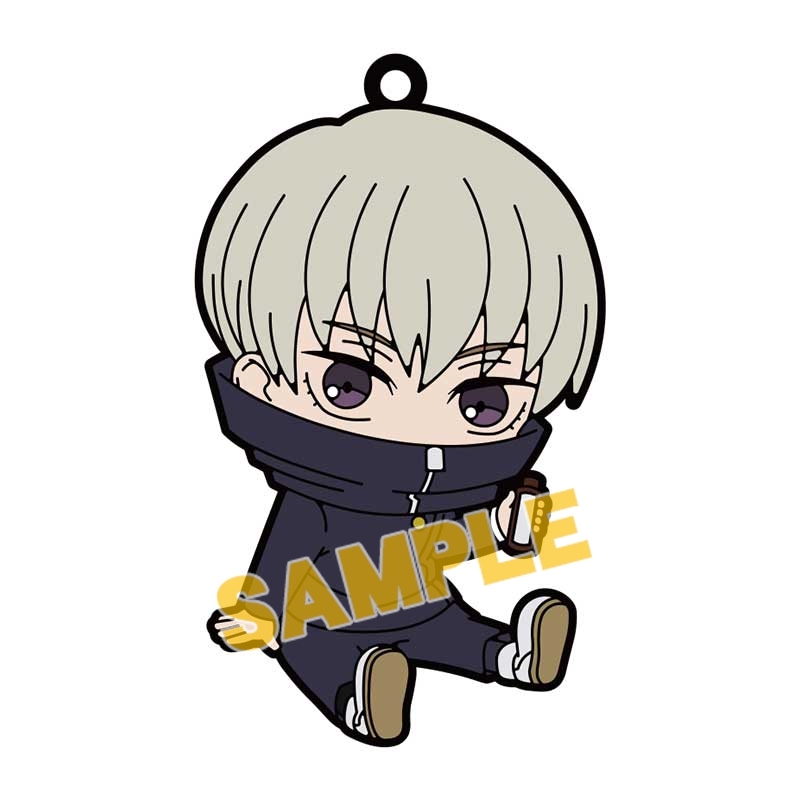 グッズ ストラップ 呪術廻戦 ぺたん娘トレーディングラバーストラップ アニメイト特典付 グッズチュー