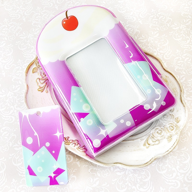 【グッズ-ファイル】ノンキャラオリジナル コレクトブック (クリームソーダ)/PP(パープル)【G.triGer】