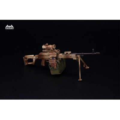 【フィギュア-パーツ】WM-05B PKM 装備セット(デザートカモ) 1/12