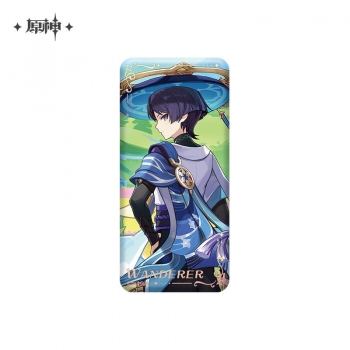 グッズ-バッチ】原神 スクエア缶バッジ 放浪者 | アニメイト