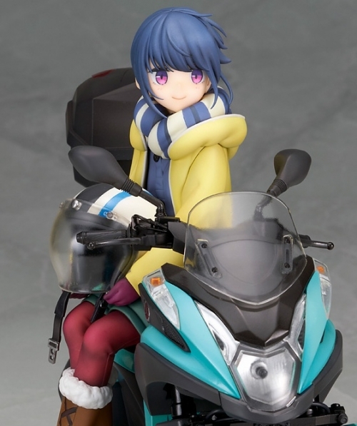 美少女フィギュア】ゆるキャン△ 志摩リン with 三輪バイク 1/10 完成  