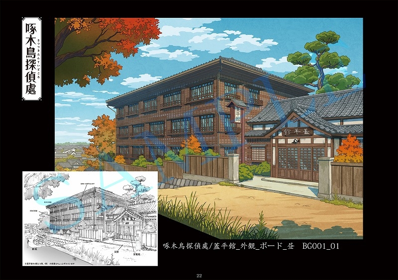 グッズ-設定資料集】啄木鳥探偵處 設定資料集 | アニメイト