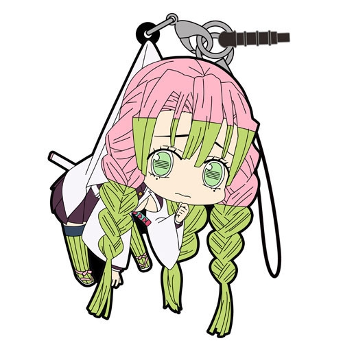 グッズ ストラップ 鬼滅の刃 甘露寺蜜璃 つままれストラップ アニメイト