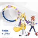 【グッズ-腕輪】デジモンテイマーズ ワインドコードブレスレット 牧野留姫&レナモンの画像