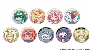 グッズ-バッチ】僕のヒーローアカデミア アニマルmochocho 