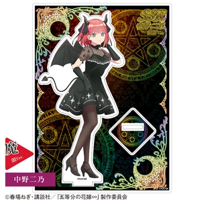 【グッズ-スタンドポップ】TVスペシャルアニメ「五等分の花嫁∽」 アクリルスタンド ②中野二乃 魔顔ver.【「カラオケの鉄人」コラボ】