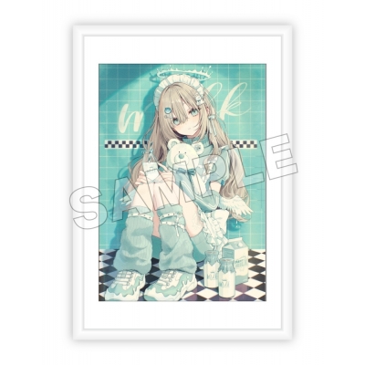 【グッズ(書籍)】BREAK TIME 複製画08 Milky angel