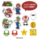 【グッズ-ステッカー】スーパーマリオ ふわふわステッカー【再販】の画像