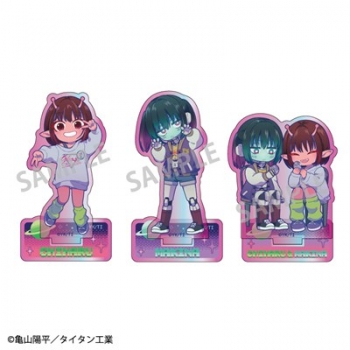 グッズ-セット】銀河特急 ミルキー☆サブウェイ オーロラミニアクリル 銀河特急 ミルキー☆サブウェイ A-on STORE 特典 チハル、マキナ