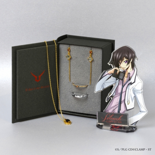 グッズ-ピアス】『コードギアス 反逆のルルーシュ』 K10YG・シルバー 