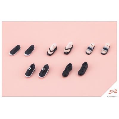 【プラモデル】創彩少女庭園 ドレスアップシューズ Vol.1 カラーC Ver. 1/10