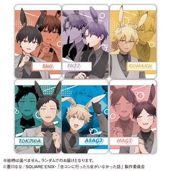 グッズ-カード】TVアニメ「合コンに行ったら女がいなかった話 合コンに行ったら女がいなかった話 カラオケの鉄人コラボ