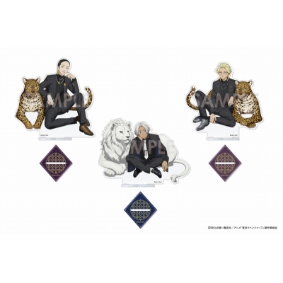 【グッズ-セット】東京リベンジャーズ アクリルスタンド~majestic beast 2~ 灰谷蘭&灰谷竜胆&黒川イザナ 3点セット【特典付】