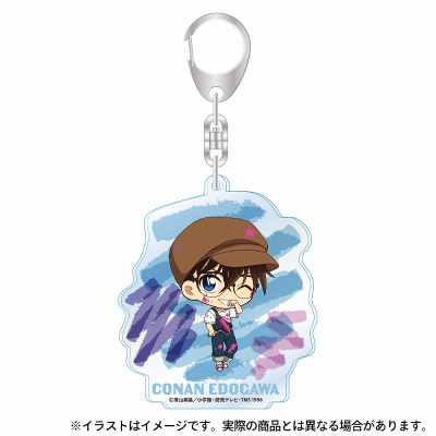 【グッズ-キーホルダー】名探偵コナン アクリルキーホルダー 江戸川コナンSD(アート)