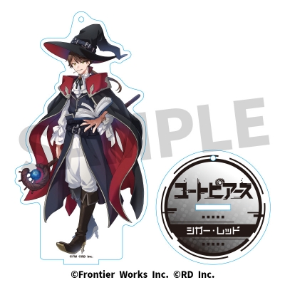 【グッズ-キーホルダー】ユートピアース アクリルスタンドキーホルダー シガー・レッド(めーや)【再販】