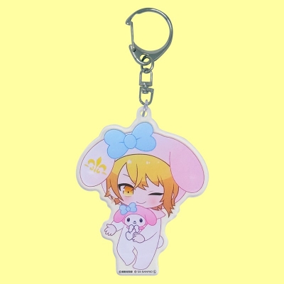 【グッズ(音楽)】キーホルダー 浦島坂田船×サンリオキャラクターズ アクリルキーホルダー センラ×マイメロディ