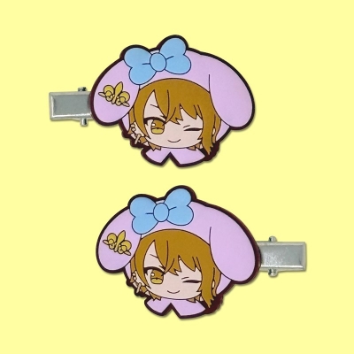 【グッズ(音楽)】ヘアバンド 浦島坂田船×サンリオキャラクターズ ヘアクリップ センラ×マイメロディ