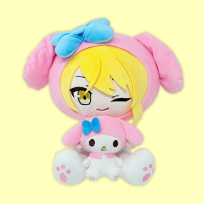 【グッズ(音楽)】ぬいぐるみ 浦島坂田船×サンリオキャラクターズ ぬいぐるみ センラ×マイメロディ