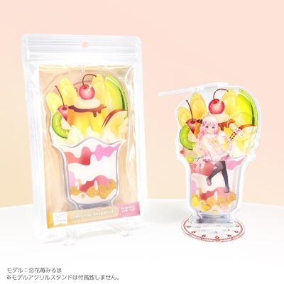 【グッズ-スタンドポップ】ノンキャラオリジナル 推しを入れるあのやつ-Grande- プリンパフェ -さくらんぼソース-【にじ丸商店】